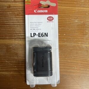 Canon LP-E6N Li-Ion 7.2v 1865mAh Battery Pack 3347B001 For Select EOS Cameras AG
